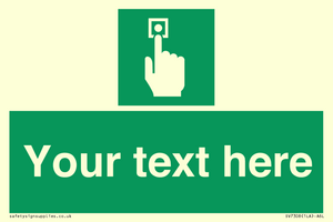 Custom Safe Condition Emergency call point